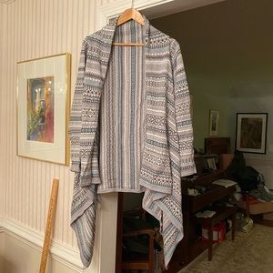 Foxcroft 2x cardigan with silver accents.
